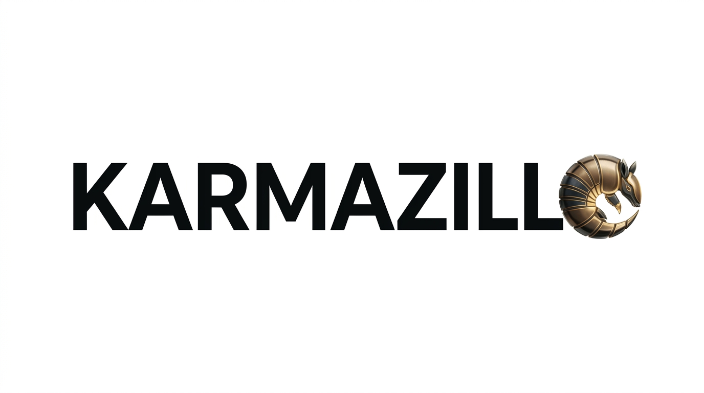 Karmazillo Alternate Integrated Wordmark Light